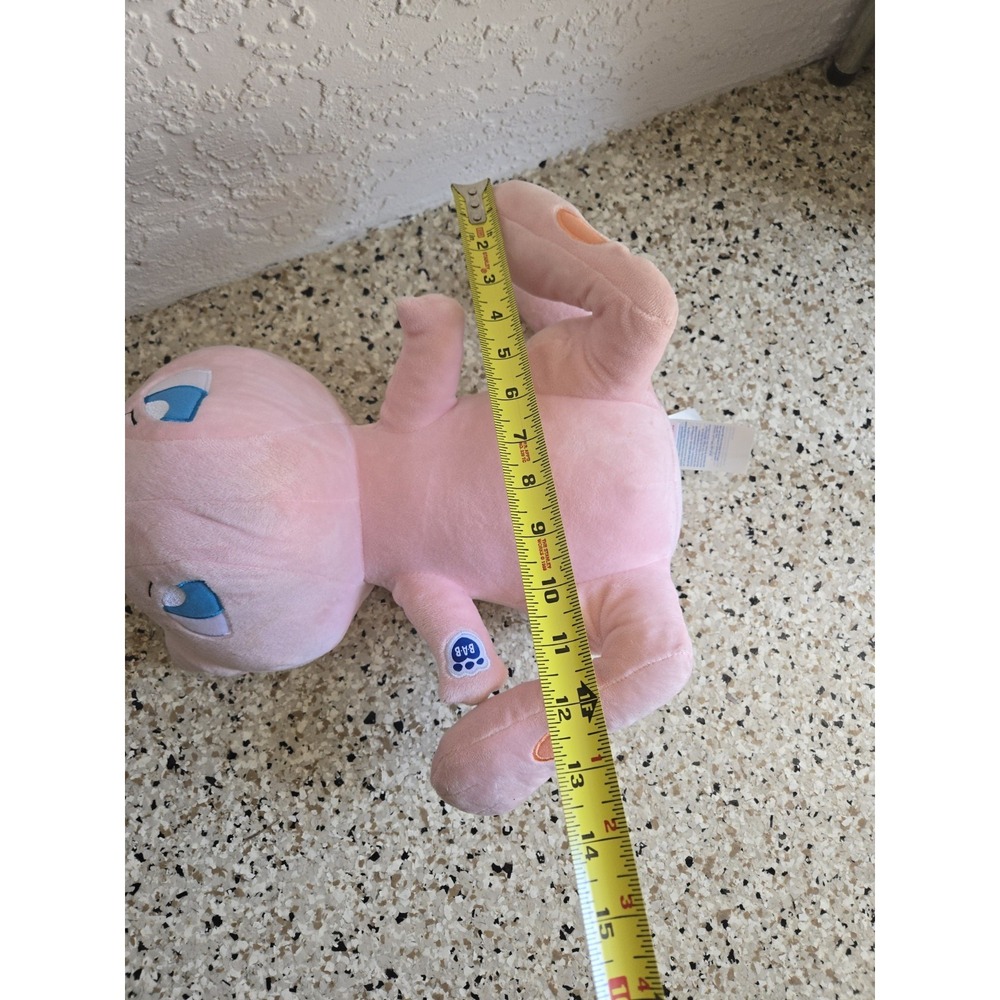 Build A Bear Mew Plush 11" Pokemon Pink Stuffed Animal Toy Alien BAB - Picture 9 of 9